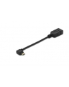 ASSMANN Kabel adapter USB2.0 HighSpeed OTG Typ microUSB B kątowy/USB A M/Ż 0,15m - nr 3