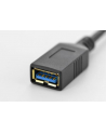ASSMANN Kabel adapter USB 3.0 SuperSpeed OTG Typ USB C/USB A M/Ż czarny 0,15m - nr 10