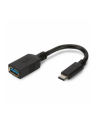 ASSMANN Kabel adapter USB 3.0 SuperSpeed OTG Typ USB C/USB A M/Ż czarny 0,15m - nr 13