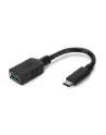 ASSMANN Kabel adapter USB 3.0 SuperSpeed OTG Typ USB C/USB A M/Ż czarny 0,15m - nr 14