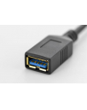 ASSMANN Kabel adapter USB 3.0 SuperSpeed OTG Typ USB C/USB A M/Ż czarny 0,15m - nr 19