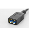 ASSMANN Kabel adapter USB 3.0 SuperSpeed OTG Typ USB C/USB A M/Ż czarny 0,15m - nr 26