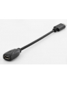 ASSMANN Kabel adapter USB2.0 HighSpeed Typ USB C/miniUSB B(5pin)M/Ż czarny 0,15m - nr 11