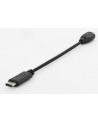 ASSMANN Kabel adapter USB2.0 HighSpeed Typ USB C/miniUSB B(5pin)M/Ż czarny 0,15m - nr 14