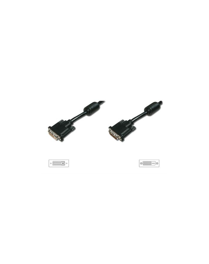ASSMANN Kabel przedłużający DVI-D DualLink Typ DVI-D (24+1)/DVI-D (24+1) M/Ż 3m główny