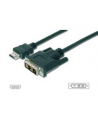 ASSMANN Kabel adapter HDMI 1.3 Standard Typ HDMI A/DVI-D (18+1) M/M czarny 5m - nr 17