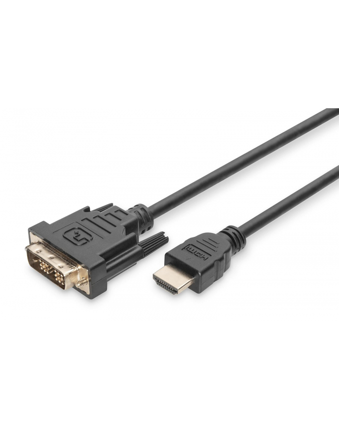 ASSMANN Kabel adapter HDMI 1.3 Standard Typ HDMI A/DVI-D (18+1) M/M czarny 10m główny