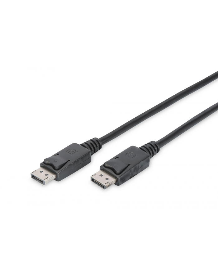 ASSMANN Kabel połączeniowy DisplayPort 1.2 z zatrzaskami Typ DP/DP M/M czarny 5m główny