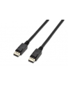 ASSMANN Kabel połączeniowy DisplayPort1.2 z zatrzaskami Typ DP/DP M/M czarny 10m - nr 1