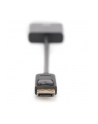 ASSMANN Kabel Displayport 1.1a z zatrzaskiem Typ DP/DVI-I(24+5) M/Ż czarny 0,15m - nr 20