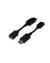 ASSMANN Kabel adapter Displayport1.1a z zatrzaskiem Typ DP/HDMIAM/Żczarny 0,15m - nr 18