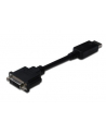 ASSMANN Kabel adapter DP. 1.1a z zatrzaskiem Typ DP/DVI-I(24+5) M/Ż czarny 0,15m - nr 1