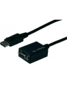 ASSMANN Kabel adapter Displayport1.1a z zatrzaskiem TypDP/DSUB15M/Ż czarny 0,15m - nr 12