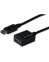 ASSMANN Kabel adapter Displayport1.1a z zatrzaskiem TypDP/DSUB15M/Ż czarny 0,15m - nr 8