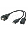Gembird kabel USB 2.0 OTG AF -> USB micro BM + USB micro BF (zasilanie) - nr 2