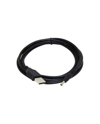 Gembird kabel USB(AM) zasilający 3.5MM 1.8m czarny