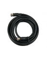 Gembird kabel antenowy koncentryczny TV/SAT RG6 F M/M, 1.5M, czarny - nr 3