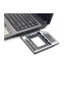 Gembird adapter/ramka HDD 5,25->2,5 slim 12mm(HDD/SSD zamiast CD/DVD w laptopie) - nr 25