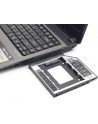 Gembird adapter/ramka HDD 5,25->2,5 slim 12mm(HDD/SSD zamiast CD/DVD w laptopie) - nr 35