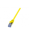 LOGILINK Patchcord Cat.6A 10G S/FTP PIMF PrimeLine 0,5m żółty - nr 12