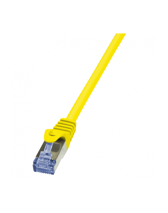 LOGILINK Patchcord Cat.6A 10G S/FTP PIMF PrimeLine 0,5m żółty główny