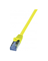 LOGILINK Patchcord Cat.6A 10G S/FTP PIMF PrimeLine 0,5m żółty - nr 7