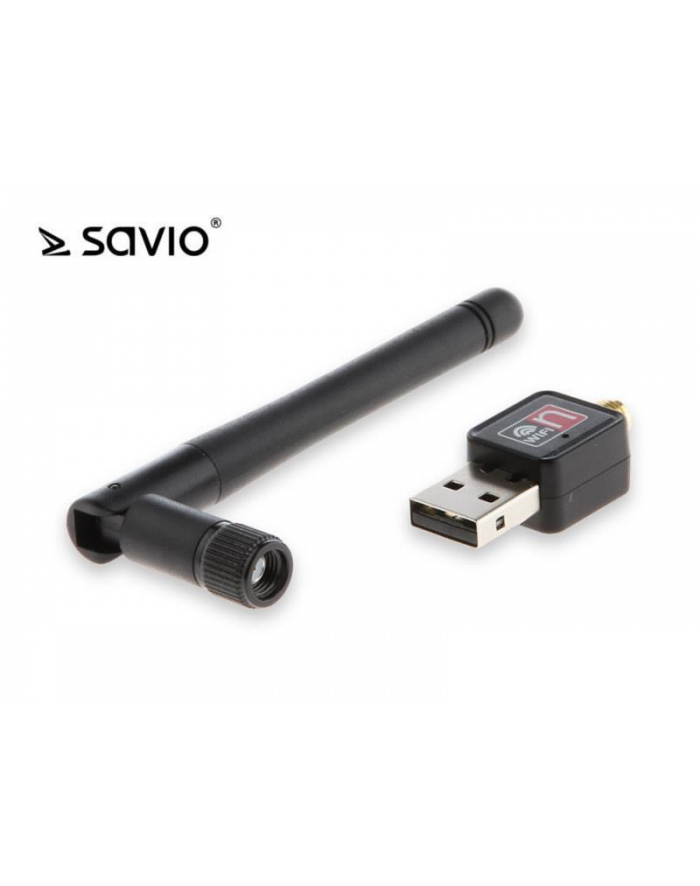 SAVIO CL-63 Adapter WIFI na USB 150Mbps główny