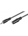 Techly Przedłużacz kabel audio stereo Jack 3.5mm M/F 1,8m czarny - nr 1