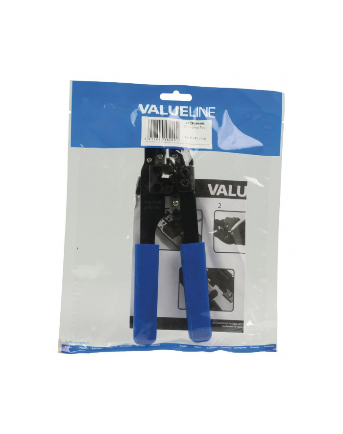 Valueline RJ45 crimping tool blue główny
