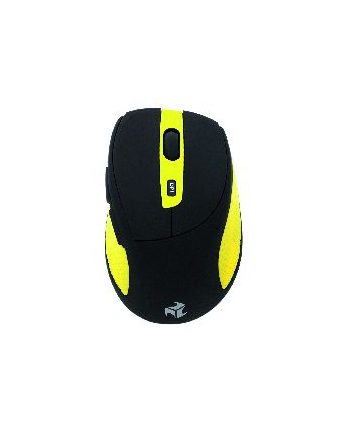 I-Box Mysz bezprzewodowa optyczna Bee2 Pro 1600dpi czarno-żółta