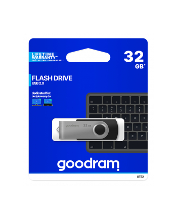 Goodram Flashdrive Twister 32GB USB 2.0 czarny