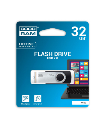 Goodram Flashdrive Twister 32GB USB 2.0 czarny