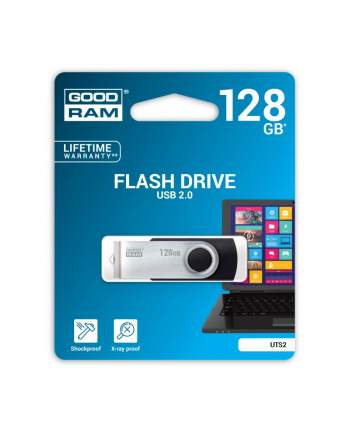 Goodram Flashdrive Twister 128GB USB 2.0 czarny