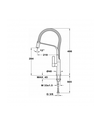 TEKA FO 997 BLACK bateria kuchenna