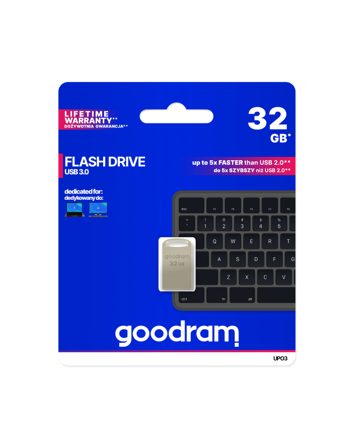 GOODRAM POINT SILVER 32GB USB3.0 główny