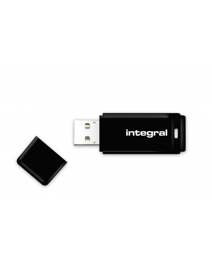 Integral USB 16GB Black, USB 2.0 with removable cap główny