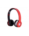 Rebeltec Stereofoniczne słuchawki z mikrofonem CRISTAL RED - nr 5
