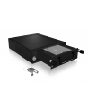ICY BOX IB-148SSK-B black 5.25 Cala - do 3.5 Cala & 2.5 Cala SATA/SAS HDD/SSD - nr 16