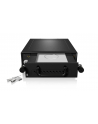ICY BOX IB-148SSK-B black 5.25 Cala - do 3.5 Cala & 2.5 Cala SATA/SAS HDD/SSD - nr 2