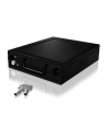 ICY BOX IB-148SSK-B black 5.25 Cala - do 3.5 Cala & 2.5 Cala SATA/SAS HDD/SSD - nr 8