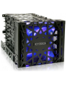 IcyDock MB074SP-B0 Black Vortex black - HDD 4 in 3 Module Cooler Cage - nr 4
