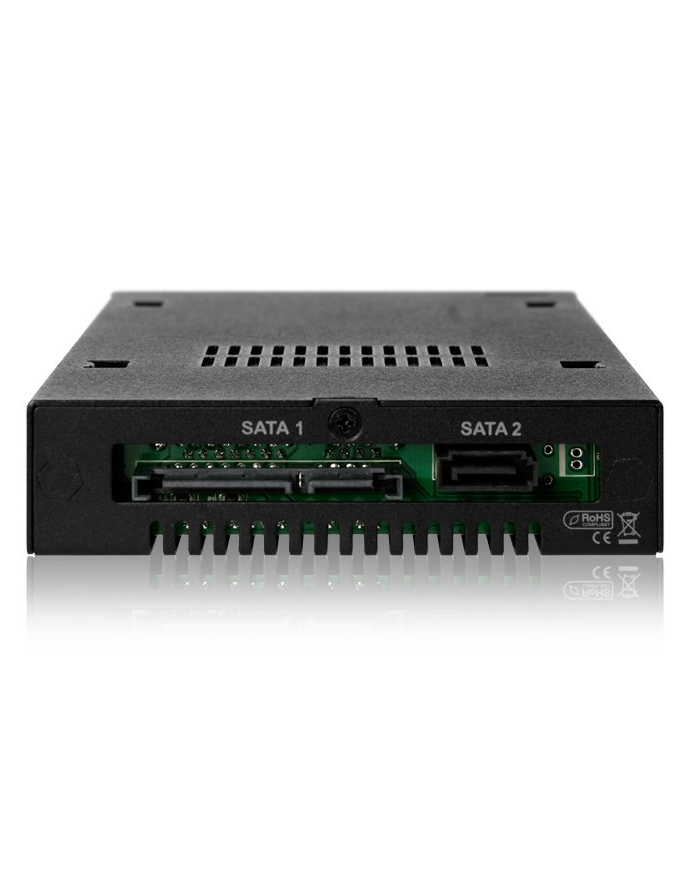 IcyDock MB992SK-B black 2.5 Cala - Dual-Bay 2.5 Cala SATA 6GBit/s główny