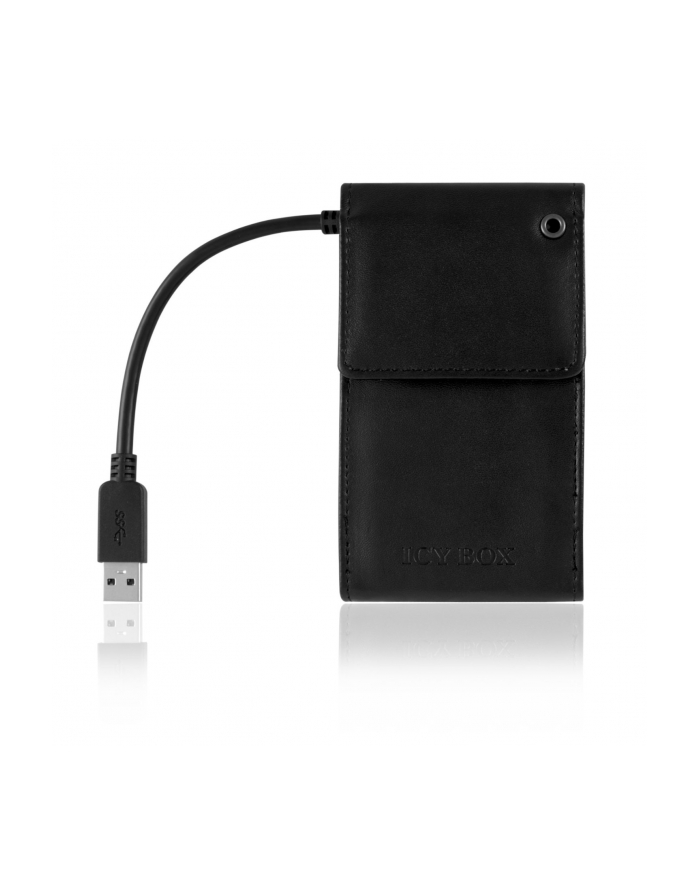 ICY BOX IB-AC6031-U3 black 2.5 Cala - Adapter + LeatherCase główny