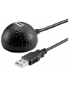 goobay przedłużacz USB 2.0 na biurko - czarny  - 1.5m - nr 3