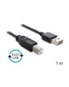 DeLOCK Kabel EASY USB 2.0-A> B Wtyk/Wtyk 1m - nr 16