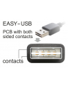 DeLOCK Kabel EASY USB 2.0-A> B Wtyk/Wtyk 1m - nr 24