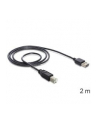 DeLOCK Kabel EASY USB 2.0-A> B Wtyk/Wtyk 2m - nr 16