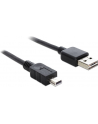 DeLOCK EASY USB 2.0-A > mini USB czarny 3m - Wtyk/Wtyk - nr 10