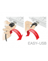 DeLOCK EASY USB 2.0-A > mini USB czarny 3m - Wtyk/Wtyk - nr 16
