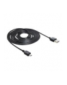 DeLOCK EASY USB 2.0-A > mini USB czarny 3m - Wtyk/Wtyk - nr 12
